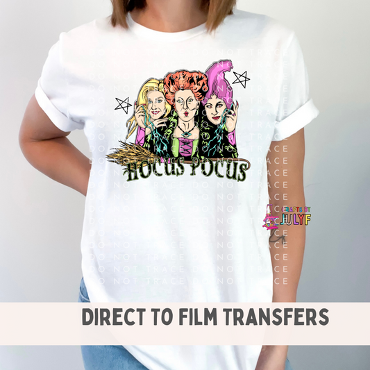 Sisters HP Direct to film Transfer