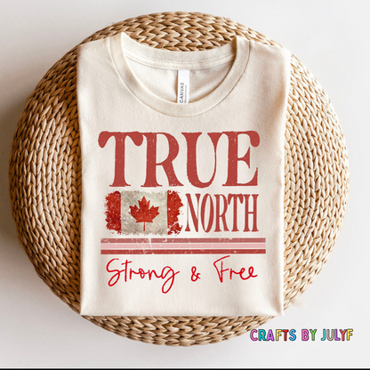 True North Strong and Free-Apparels