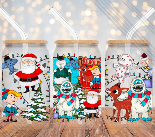 Santa and Friends  UV Wrap