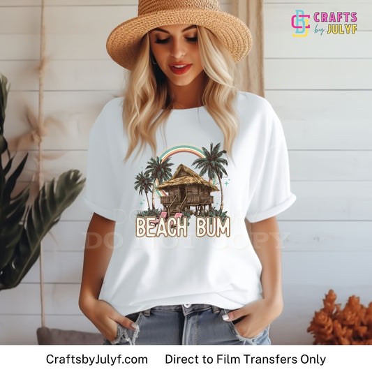 Beach Bum - Direct to Film Transfer