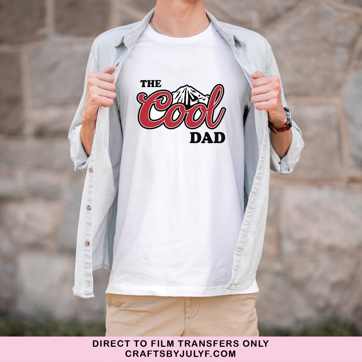 The Cool Dad - DTF Transfer