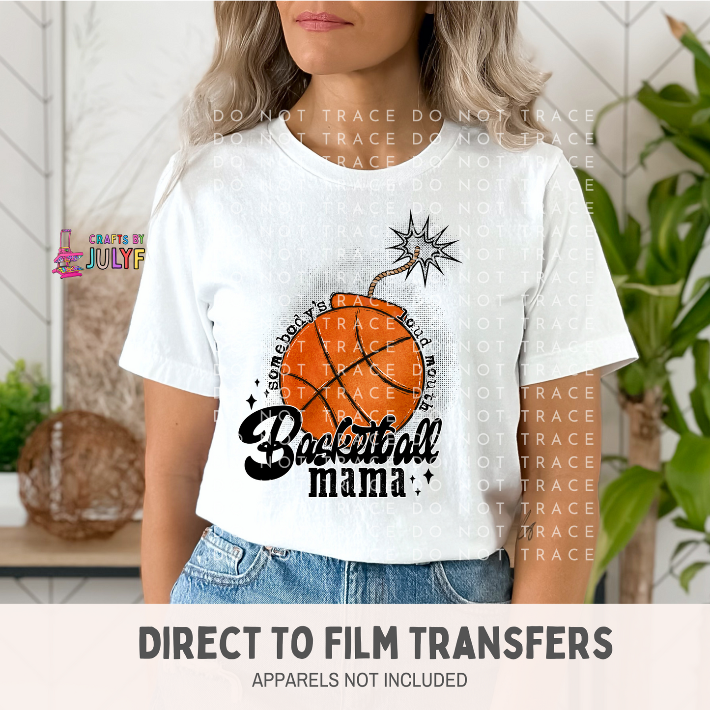 Basketball mama  DTF Transfer-SCG/0323