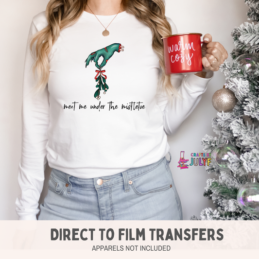 Mistletoe DTF Transfers