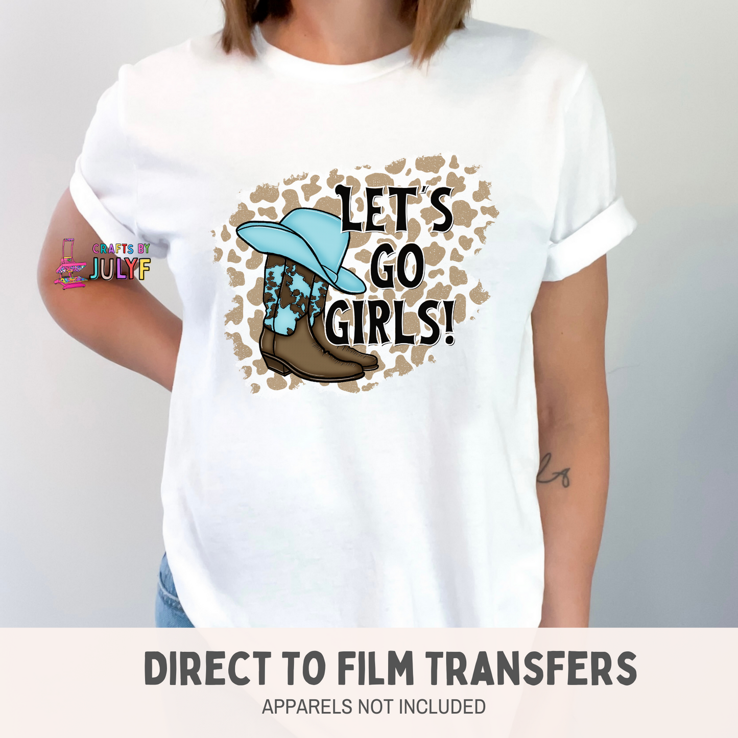 Let's go girls DTF Transfers