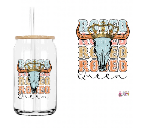 Rodeo Queen UV DTF Wrap