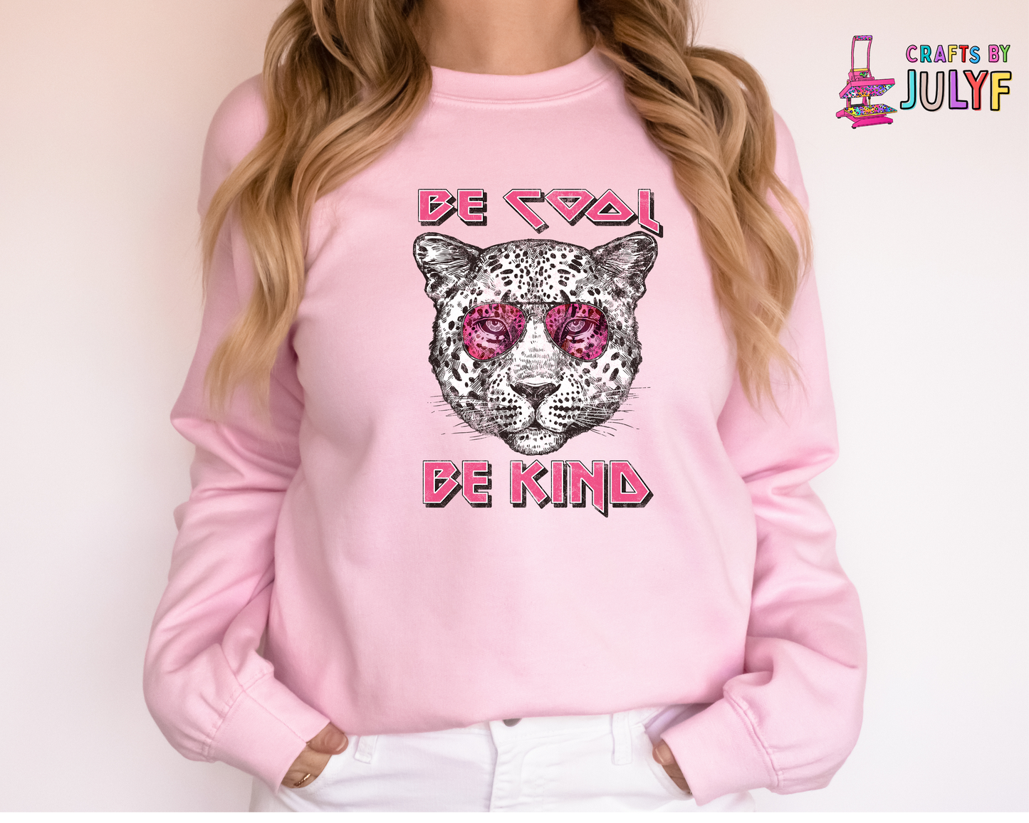 Be cool be kind sweater