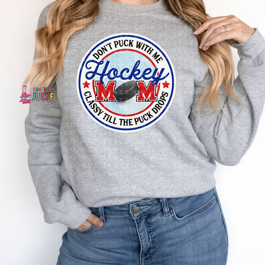 Hockey Mom Fleece Sweater