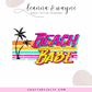 Beach Babe | DTF Transfers