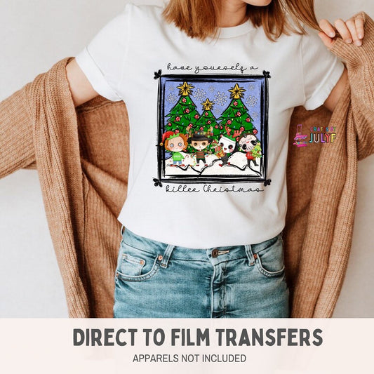 K**er Christmas DTF Transfers