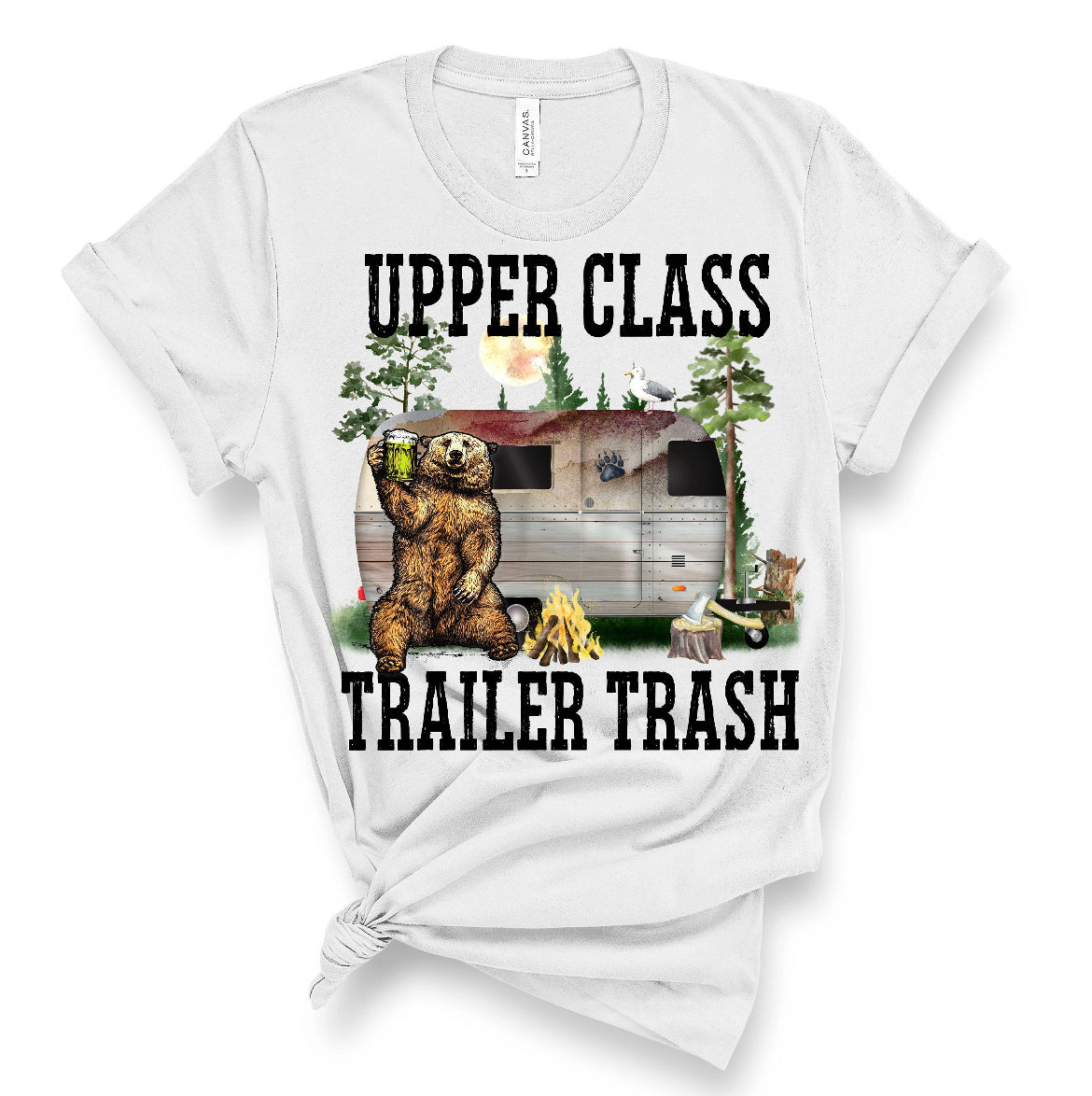 Trailer Trash Upper Class | DTF Transfers